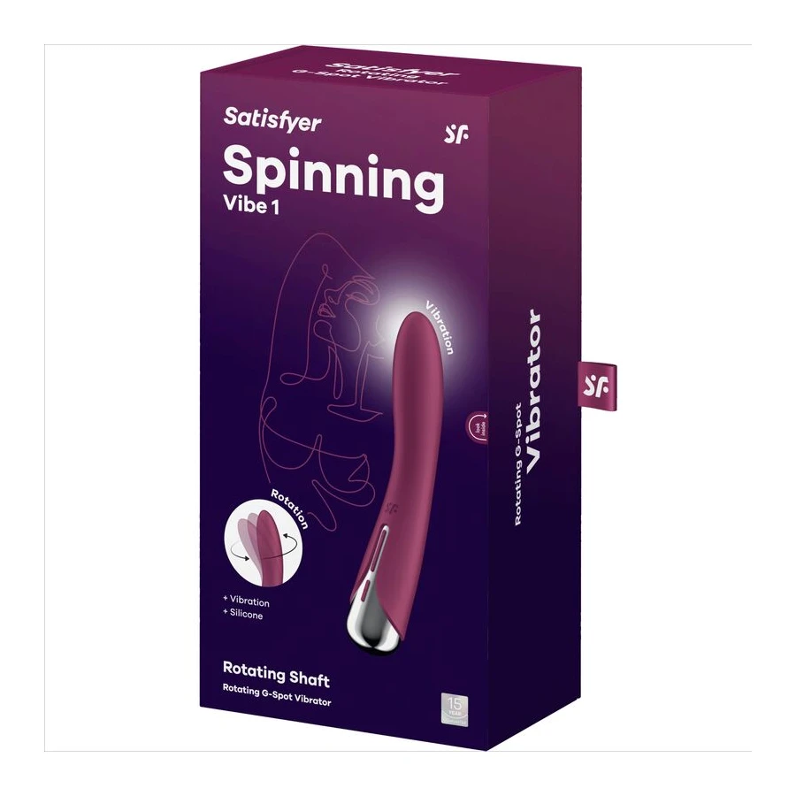 SATISFYER - SPINING VIBE 1 G-SPOT ROTATOR VIBRATOR